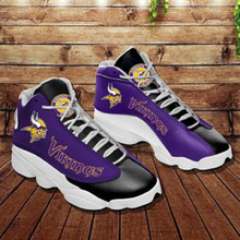 Load image into Gallery viewer, NFL Minnesota Vikings Sport High Top Basketball Sneakers Shoes For Men Women
