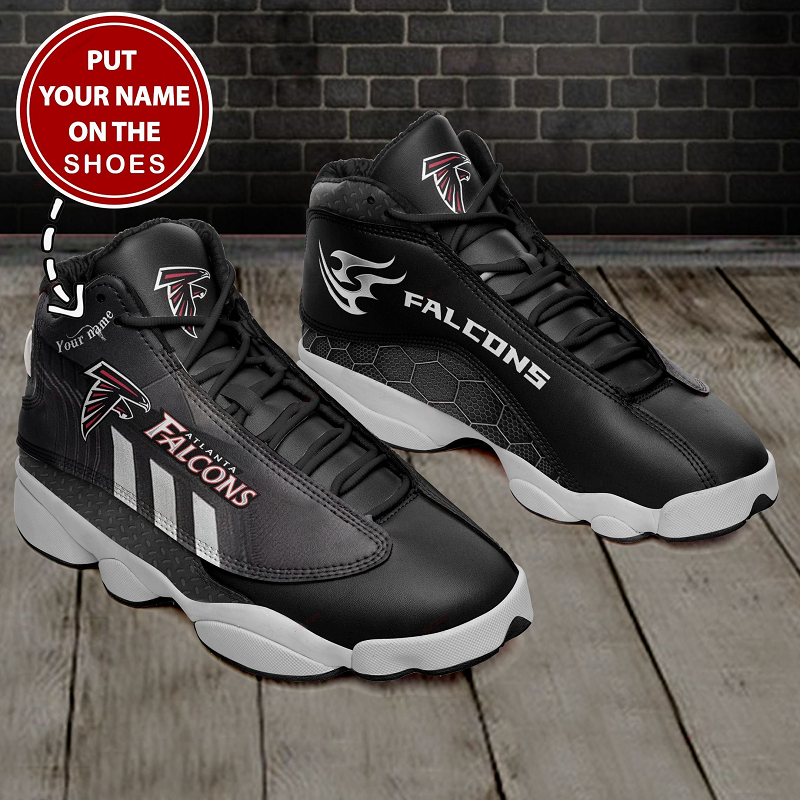 NFL Atlanta Falcons Sport High Top Basketball Sneakers Shoes For Men Women