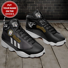 Load image into Gallery viewer, NFL Pittsburgh Steelers Sport High Top Basketball Sneakers Shoes For Men Women
