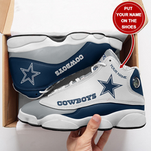 Load image into Gallery viewer, NFL Dallas Cowboys Sport High Top Basketball Sneakers Shoes For Men Women
