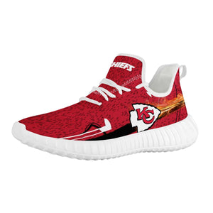 NFL Kansas City Chiefs Yeezy Sneakers Running Sports Shoes For Men Women