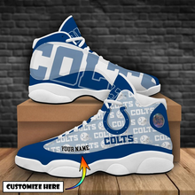 Load image into Gallery viewer, NFL Indianapolis Colts Sport High Top Basketball Sneakers Shoes For Men Women
