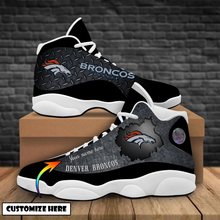 Load image into Gallery viewer, NFL Denver Broncos Sport High Top Basketball Sneakers Shoes For Men Women
