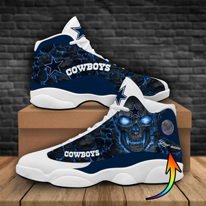 NFL Dallas Cowboys Sport High Top Basketball Sneakers Shoes For Men Women