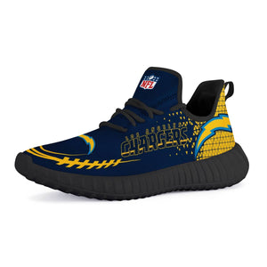 NFL Los Angeles Chargers Yeezy Sneakers Running Sports Shoes For Men Women