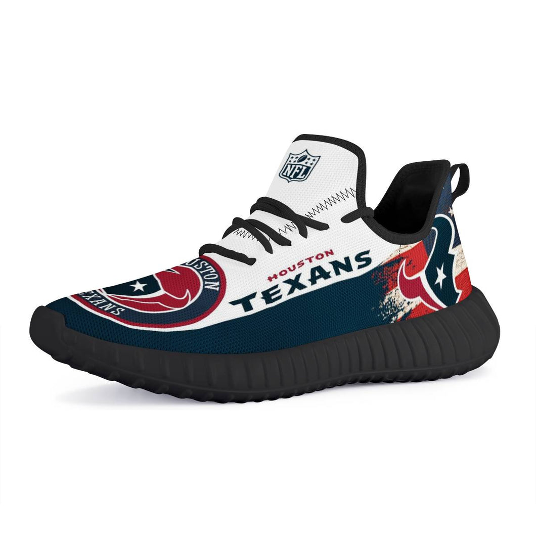 NFL Houston Texans Yeezy Sneakers Running Sports Shoes For Men Women