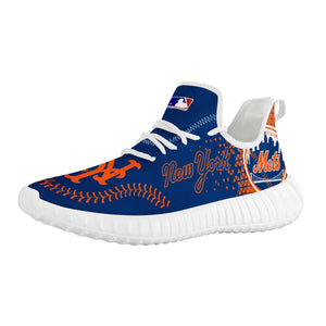 NLB New York Mets Yeezy Sneakers Running Sports Shoes For Men Women