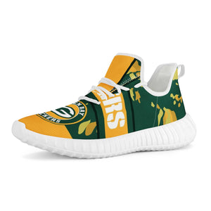 NFL Green Bay Packers Yeezy Sneakers Running Sports Shoes For Men Women