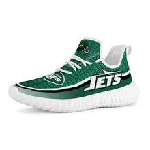 Load image into Gallery viewer, NFL New York Jets Yeezy Sneakers Running Sports Shoes For Men Women
