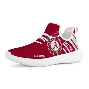 NFL Alabama Crimson Yeezy Sneakers Running Shoes For Men Women