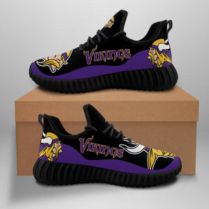 NFL Minnesota Vikings Yeezy Sneakers Running Sports Shoes For Men Women