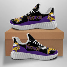 Load image into Gallery viewer, NFL Minnesota Vikings Yeezy Sneakers Running Sports Shoes For Men Women
