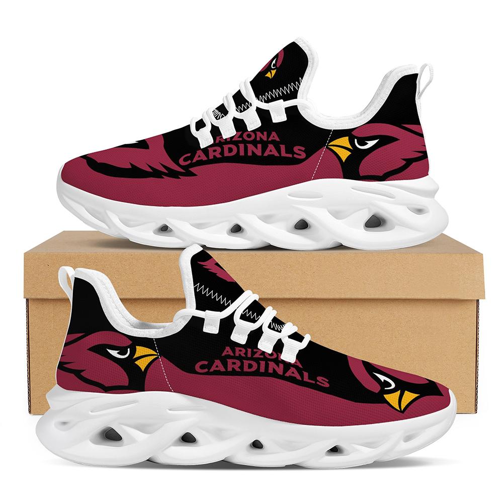 NFL Arizona Cardinals Casual Jogging Running Flex Control Shoes For Men Women