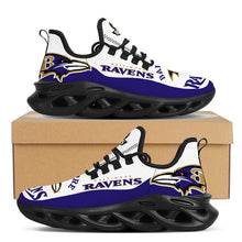 Load image into Gallery viewer, NFL Baltimore Ravens Casual Jogging Running Flex Control Shoes For Men Women
