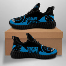 Load image into Gallery viewer, NFL Carolina Panthers Yeezy Sneakers Running Sports Shoes For Men Women
