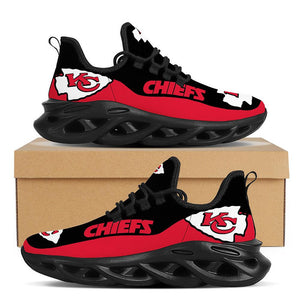 NFL Kansas City Chiefs Casual Jogging Running Flex Control Shoes For Men Women