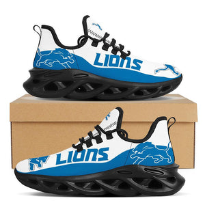 NFL Detroit Lions Casual Jogging Running Flex Control Shoes For Men Women