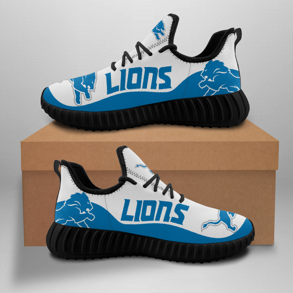 NFL Detroit Lions Yeezy Sneakers Running Sports Shoes For Men Women