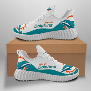 NFL Miami Dolphins Yeezy Sneakers Running Sports Shoes For Men Women