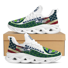 Load image into Gallery viewer, NFL   Seattle Seahawks Casual Jogging Running Flex Control Shoes For Men Women
