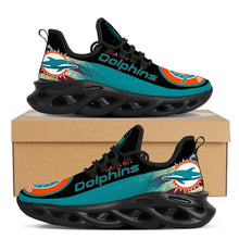 Load image into Gallery viewer, NFL Miami Dolphins Casual Jogging Running Flex Control Shoes For Men Women
