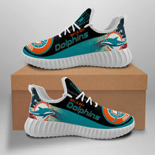 Load image into Gallery viewer, NFL Miami Dolphins Yeezy Sneakers Running Sports Shoes For Men Women
