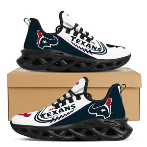 NFL Houston Texans Casual Jogging Running Flex Control Shoes For Men Women