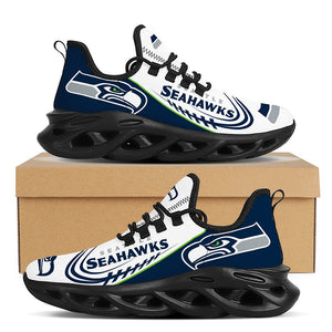 NFL   Seattle Seahawks Casual Jogging Running Flex Control Shoes For Men Women
