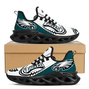 NFL Philadelphia Eagles Casual Jogging Running Flex Control Shoes For Men Women