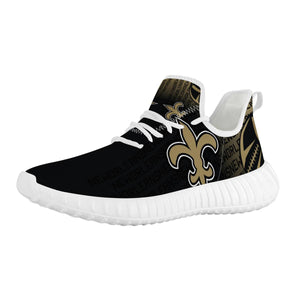 NFL New Orleans Saints Yeezy Sneakers Running Sports Shoes For Men Women