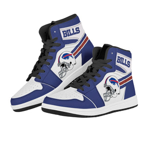 NFL Buffalo Bills Air Force 1 High Top Fashion Sneakers Skateboard Shoes