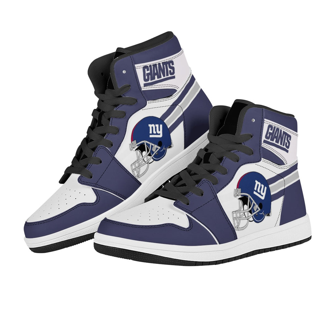 NFL New York Giants Air Force 1 High Top Fashion Sneakers Skateboard Shoes