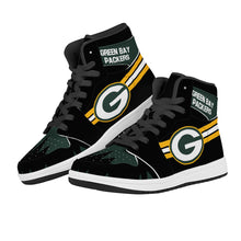 Load image into Gallery viewer, NFL Green Bay Packers Air Force 1 High Top Fashion Sneakers Skateboard Shoes
