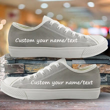 Load image into Gallery viewer, Youwuji Fashion Black White Music Notes Printed Low Top Canvas Shoes Women Sneakers Spring/Autumn Female Footwear Girl Ladies Shoes
