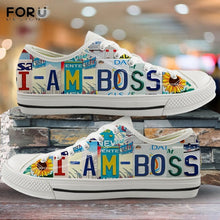Load image into Gallery viewer, Youwuji Fashion Low Top Canvas Shoes
