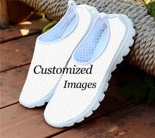 Load image into Gallery viewer, Youwuji Fashion Funny Cartoon Nurse/Premium Sketch Medical Print Slip On Flats Shoes Woman Breathable Summer Sneakers Nursing Shoes
