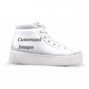 Youwuji Fashion Women Classic High Top Platform Shoes