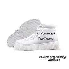 Load image into Gallery viewer, Youwuji Fashion Women Classic High Top Platform Shoes
