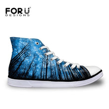 Load image into Gallery viewer, Youwuji Fashion High Top Canvas Shoes
